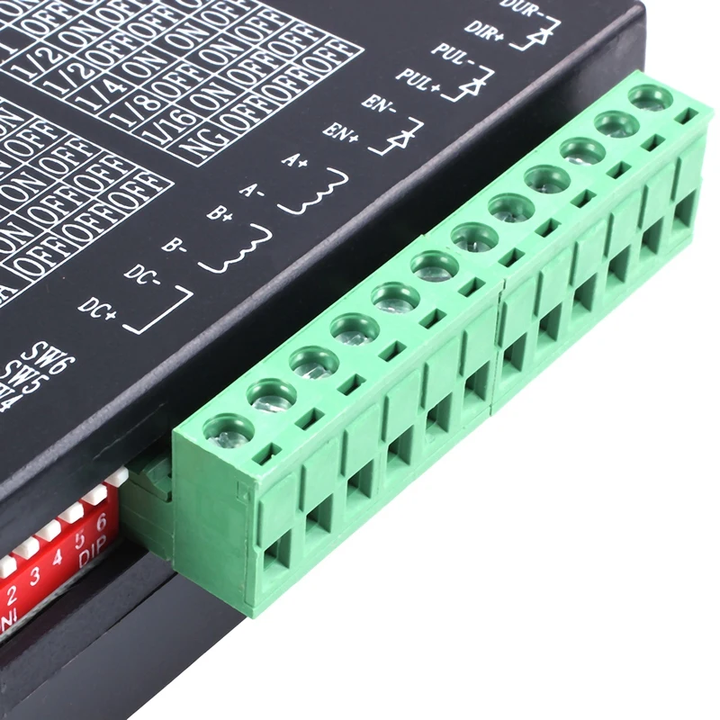 

TB6600 0.2-5A CNC Controller Stepper Motor Driver for Nema 17/23 tb6600 1 Axis 2 Phase Hybrid Stepper Motor