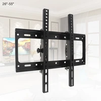 universal 50kg adjustable tv wall mount bracket flat panel tv frame support 15 degrees tilt for 26 55 inch lcd led monitor