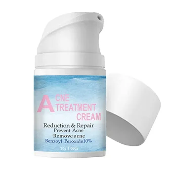 30ml Herbal Tea Tree Acne Treatment Face Serum Prons Reduce Repair Benzoyl Peroxide 10% Sensetive Skin Care Beauty Health 1