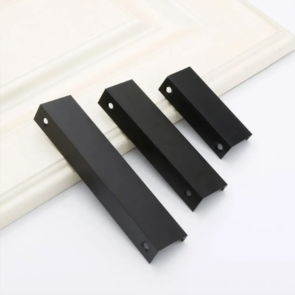 Простой стиль домашний шкаф для мебели фурнитура Ручка двери ящика шкафа Длина