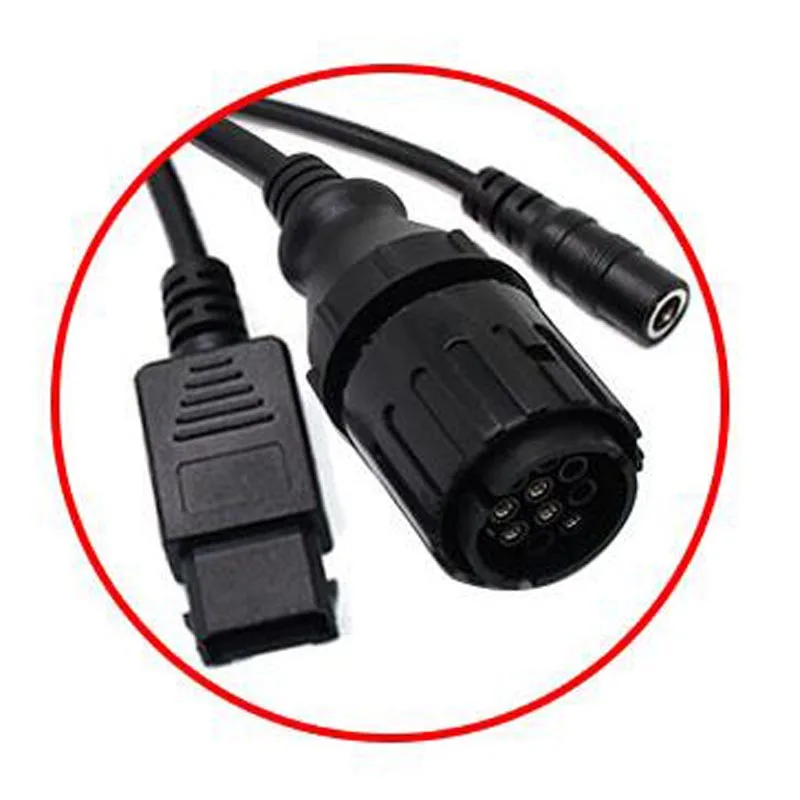 Новый ICOM D Кабель A2 кабель для BM мотоциклов Диагностика 10 булавки to OBD 16 Pin адаптер +