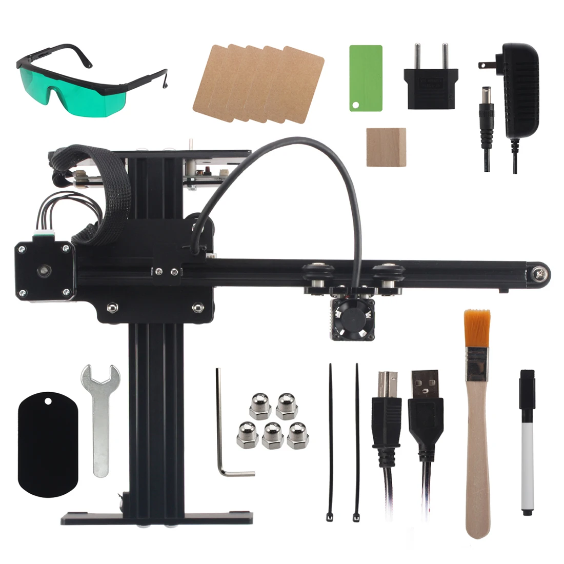 

NEJE Master 7W Laser Engraving Machine DIY Mini Desktop Engraver