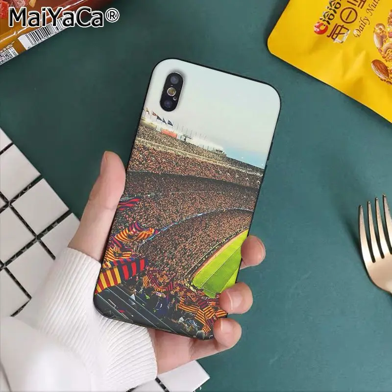 A4 MaiYaCa Барселона Домашний футбольный стадион Новинка чехол для телефона Fundas чехол для Apple iPhone 8 7 6 6S Plus X XS MAX 5 5S SE XR чехлы - Цвет: A4