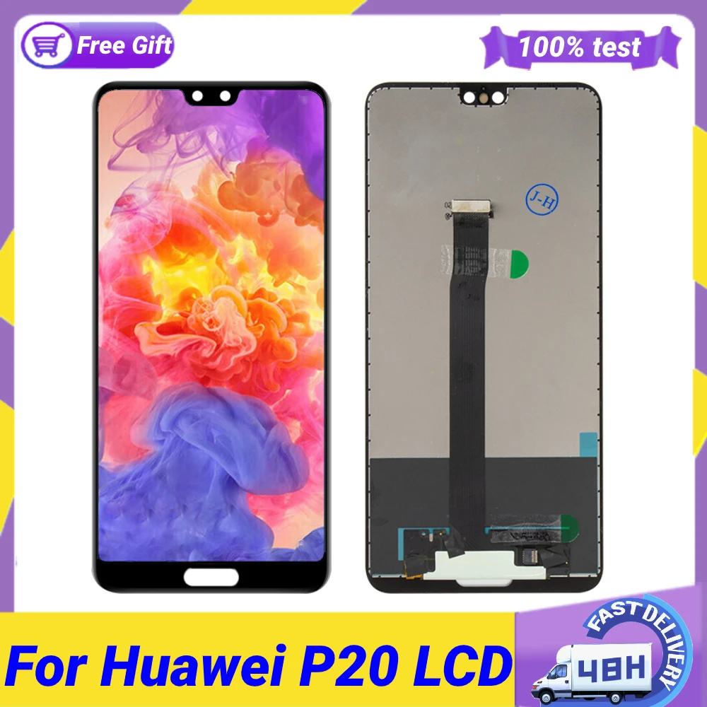 

AAA Quality for Huawei P20 LCD Display EML-AL00 Touch Screen Digitizer Assembly With Frame Replacement 5.8" P20 LCD EML-AL00 LCD