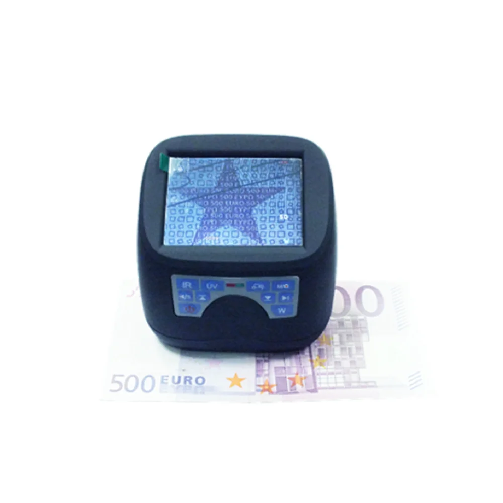 HS3B детектор документов 60X с ИК (850нм 940нм) UVA(365 нм) UVC (254нм) WhiteBlue(470 лазер (ATK)