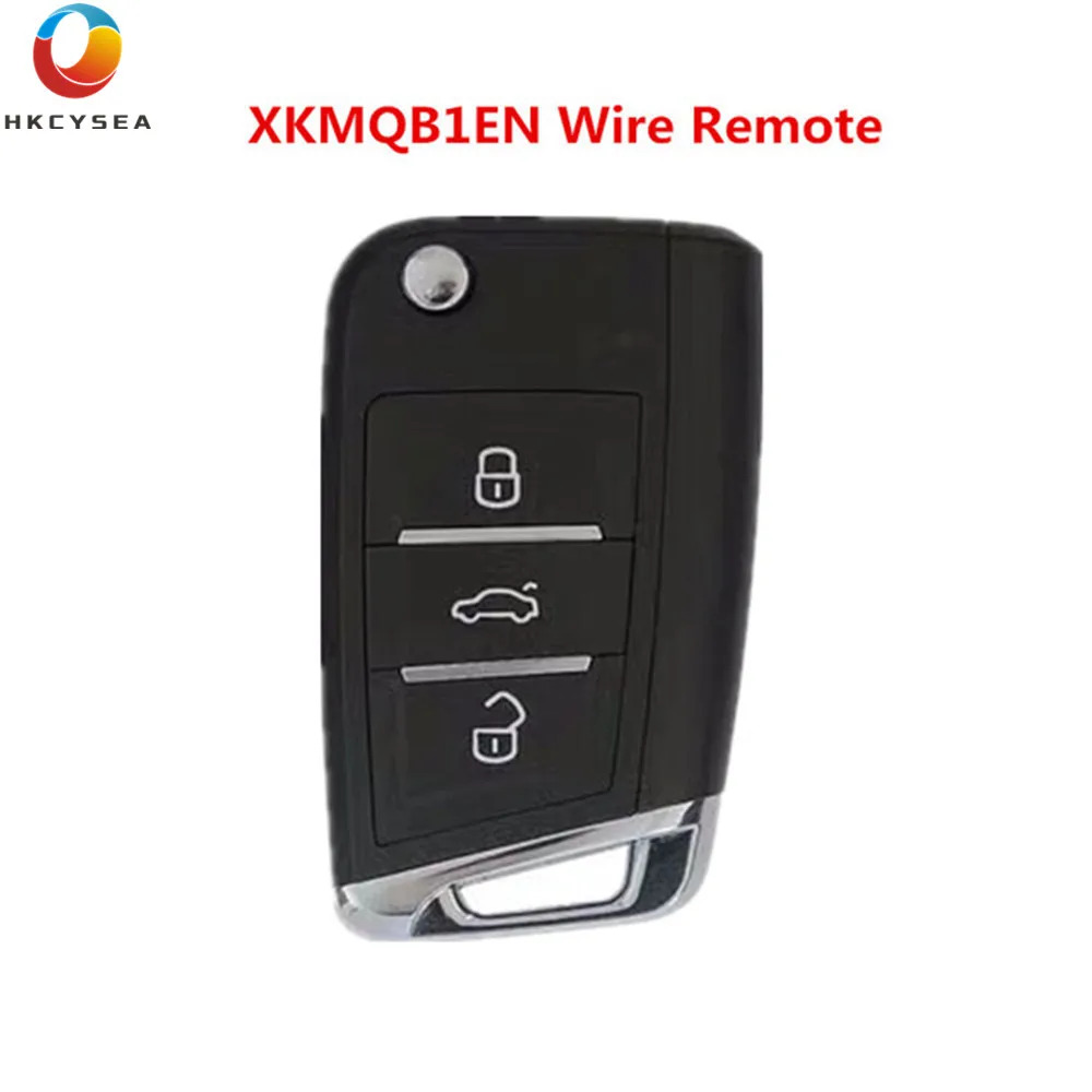 Универсальный Автомобильный ключ Xhorse 1/5/10 шт./лот MQB 3 кнопки VVDI провод