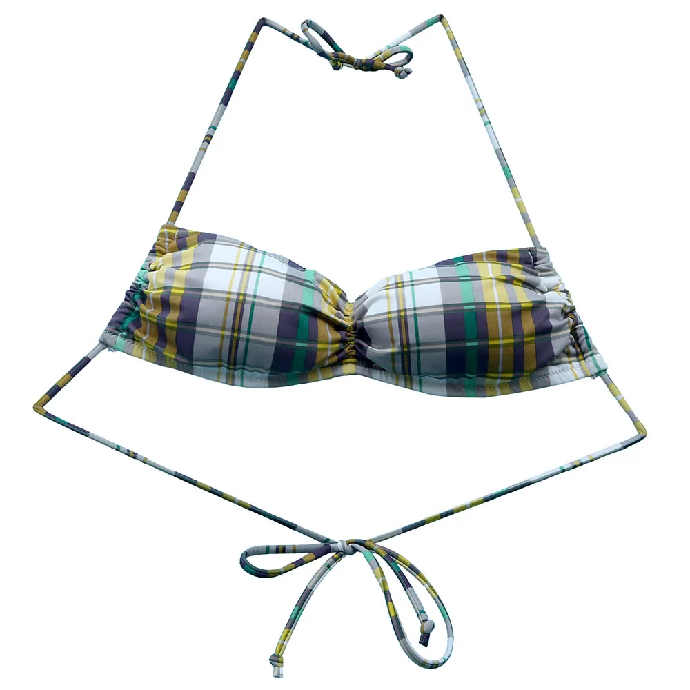 

Women Bikini Top Bathing suit Swimsuit Sexyl Bikinis bathing suit tops Bandage Scottish check Swimwear Swimsuit