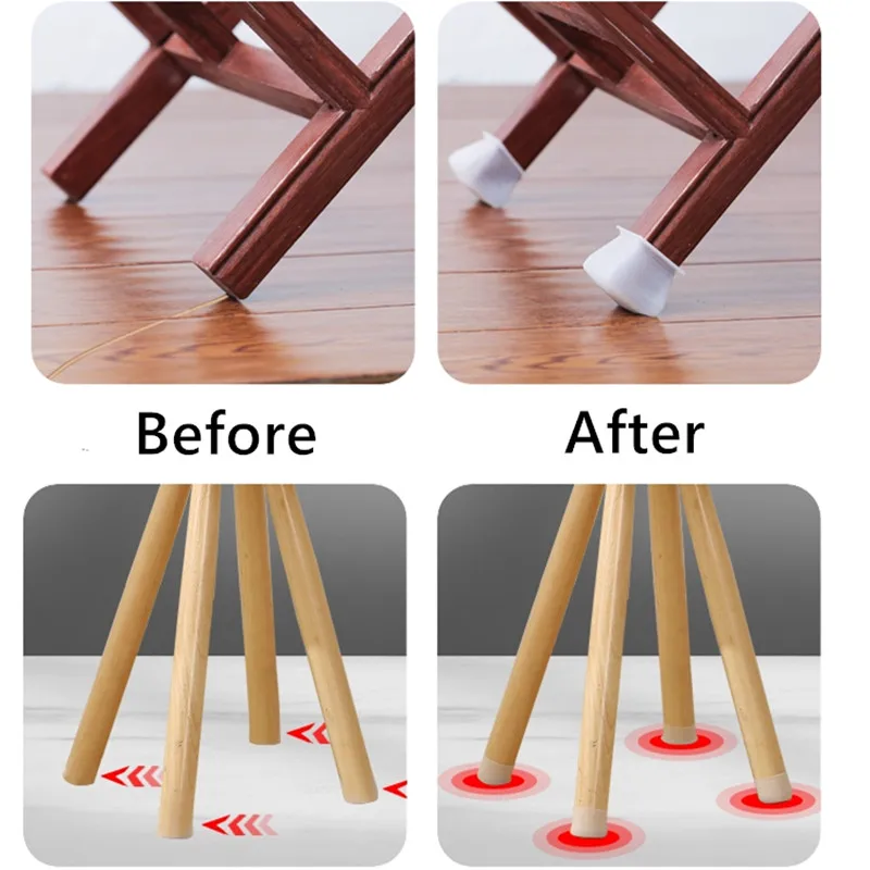 8/16 шт. ножек стола шапки резиновые ножки протектор столовый Детские безбортные