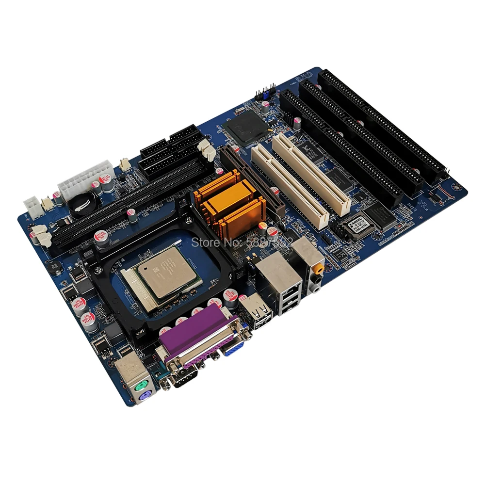 845GL 845 материнская плата 478 ISA 2PCI 1 AGP 4/8X 3 * промышленный налог плата|Промышленные