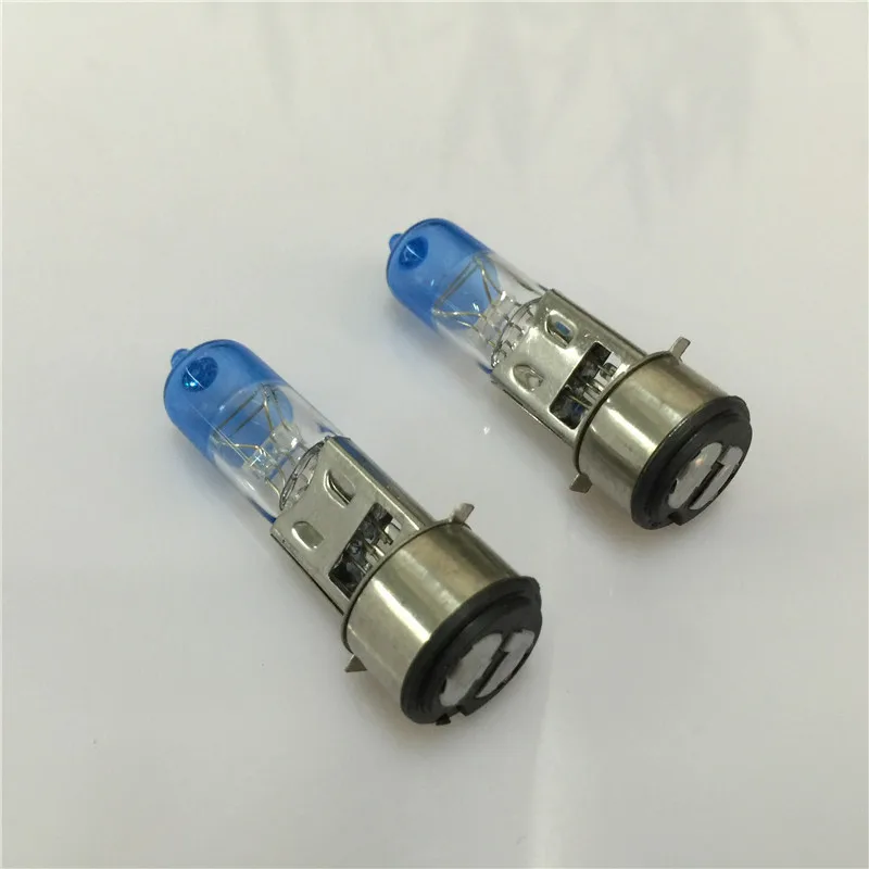 

For electric car accessories 12V hernia blue light bulb 56V high-low feet double claw claw with plate super bright