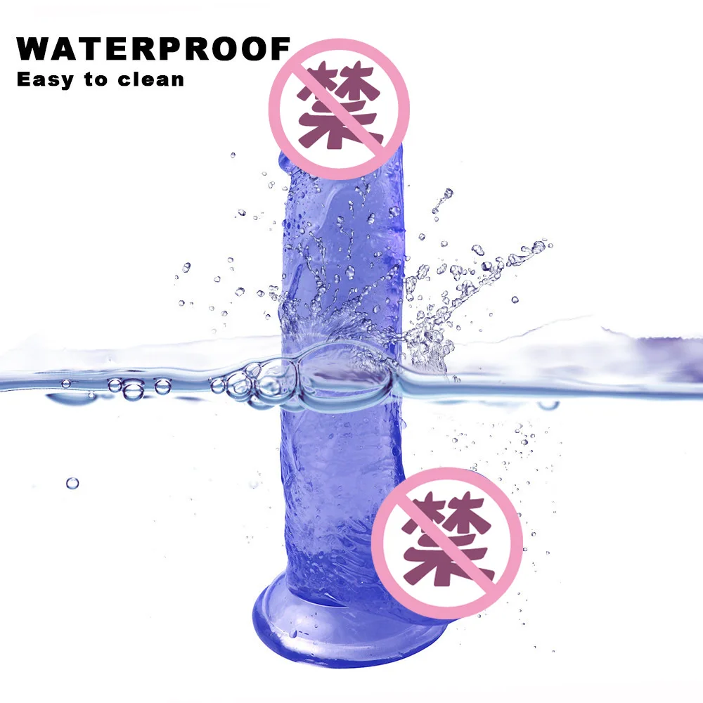 Мягкий реалистичный фаллоимитатор для женской мастурбации гибкий член супер