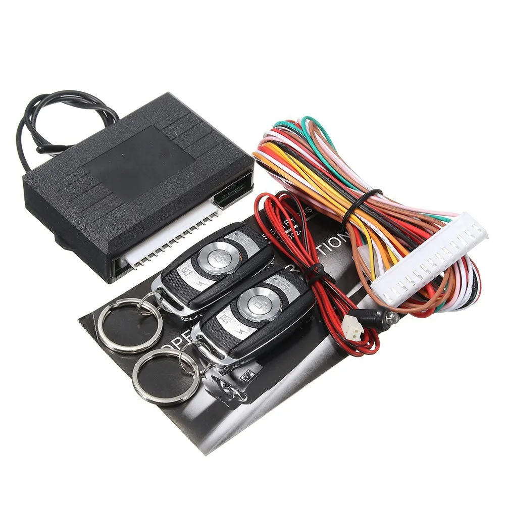 

Car Remote Control Central Door Locking Keyless Entry Alarm Entry System Push Start Ignition Kit Push Start Button For Car