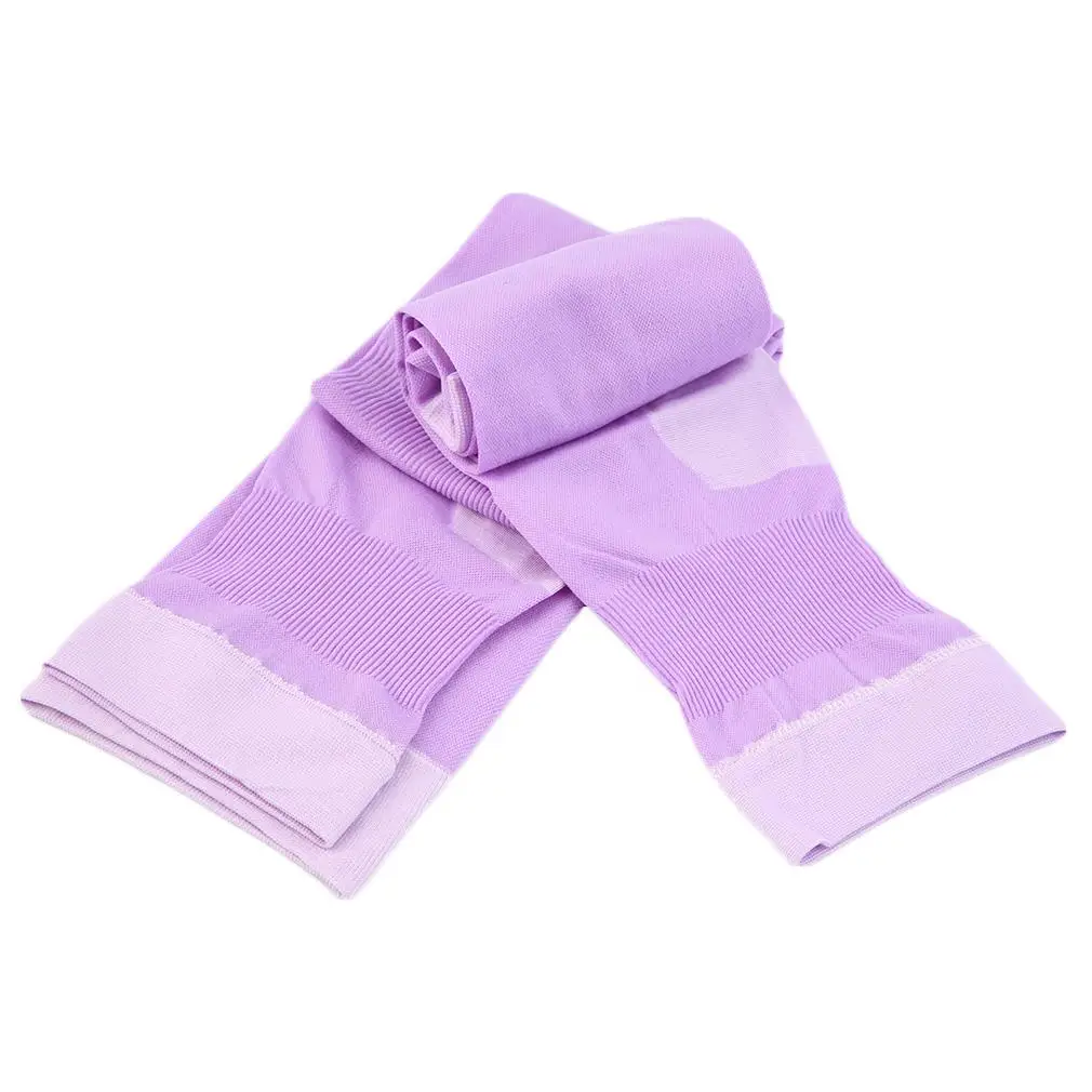 Новинка 2018 дышащие женские компрессионные чулки до бедра с высоким горящим