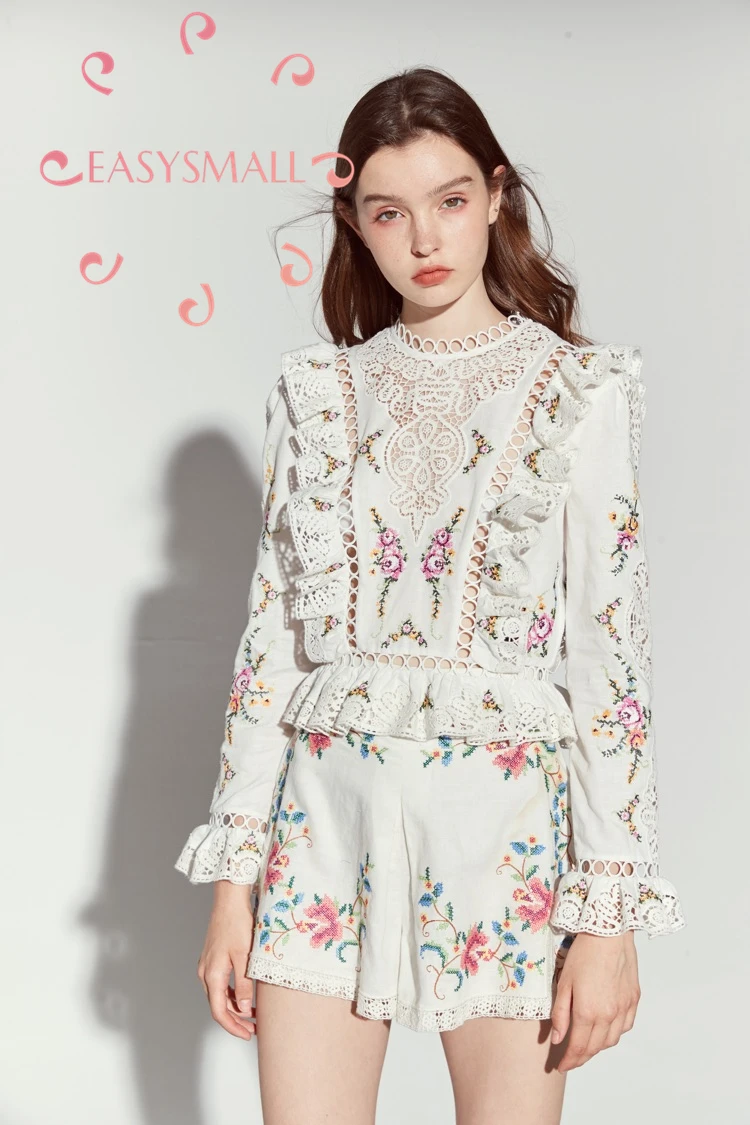 Женское платье с длинным рукавом и высокой талией лето|Блузки| |