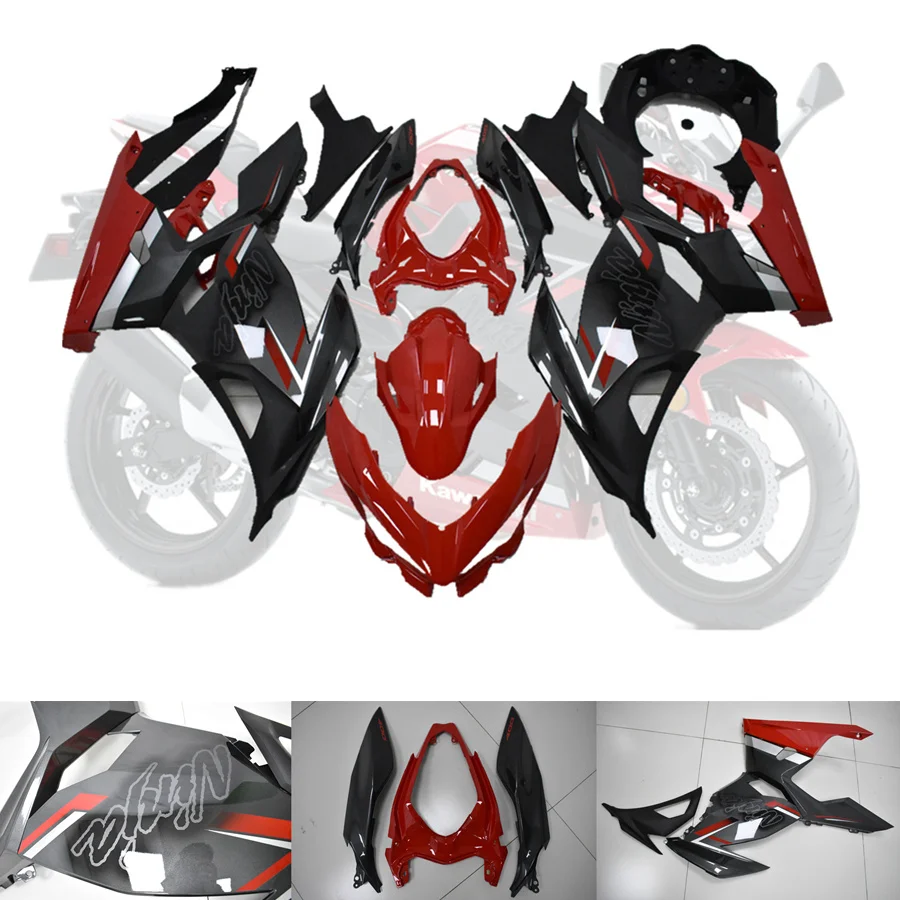 

Полный комплект обтекателей NINJA400 2018 2019 2020 зеленый обтекатель для ниндзя 400 2018-2020 18 19 20 годов мотоцикла