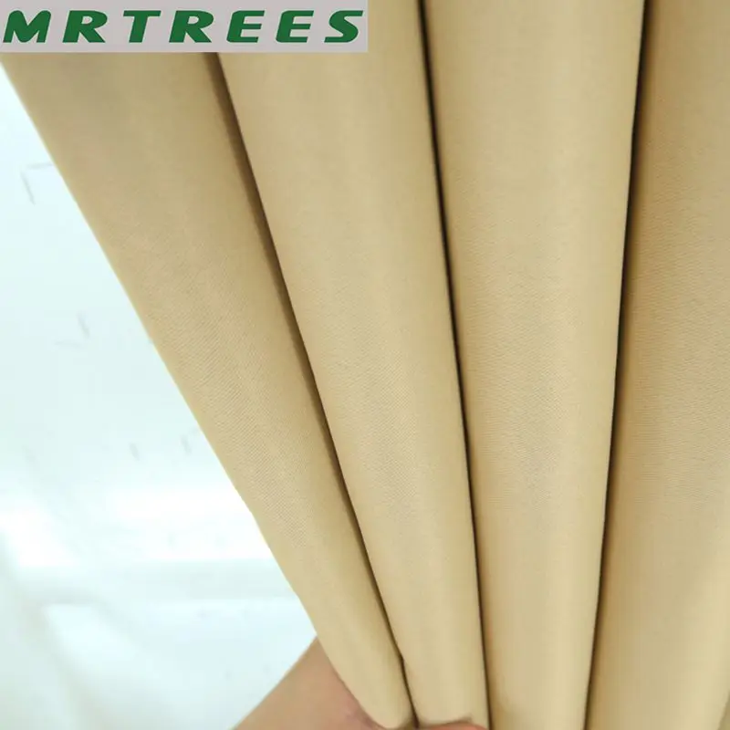 Затемняющая штора Для Гостиная Спальня однотонные Цвет шторы для кухонные