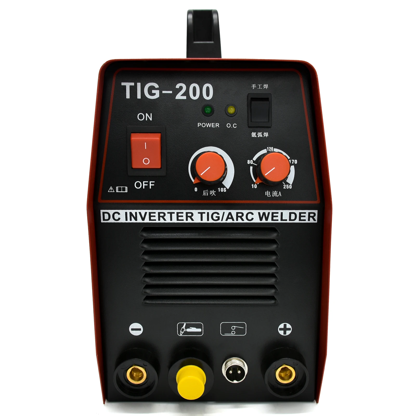 TIG-200 220 В 2 в 1 TIG/ARC кВА DC инверторный Сварочный аппарат для точечной сварки DIY