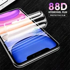 Гидрогелевая Защитная мягкая пленка 88D с полным покрытием для iPhone 11 Pro X XR XS Max 11Pro 15H, Защита экрана для iPhone 7 8 612 Plus