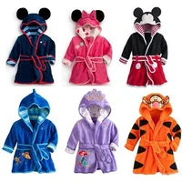 baby boys robe for girls 2021 childrens bathrobe soft velvet robe pajamas for children coral baby kids warm clothes sleepwear