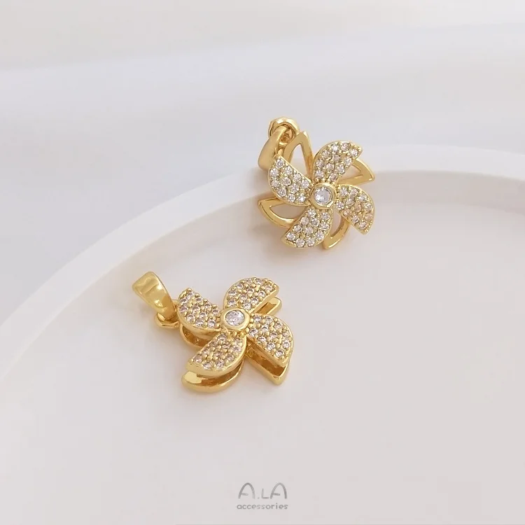 

Подвески из меди и драгоценных камней, 14 к, 6 шт.