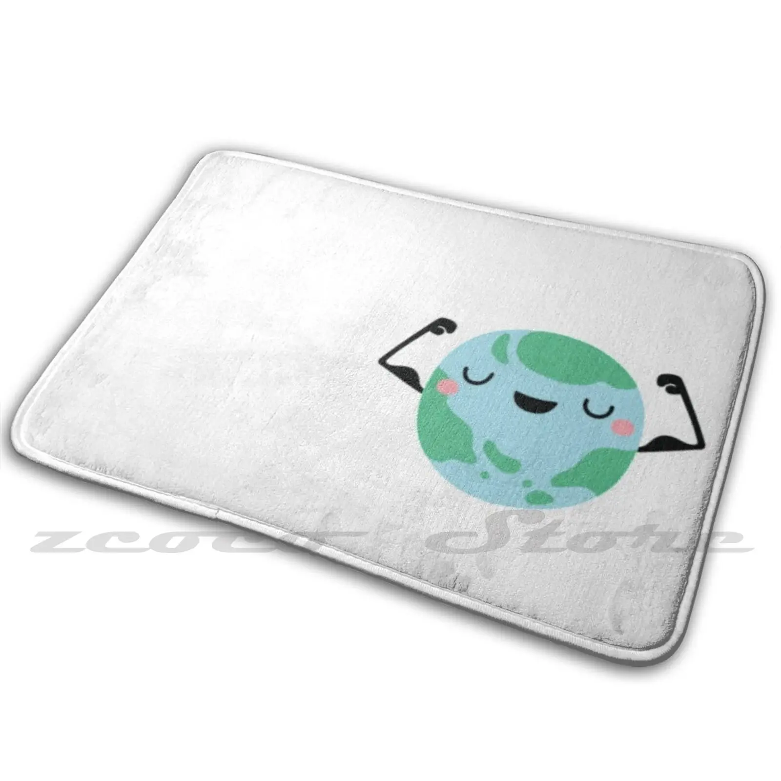 Прочный Коврик для земли нескользящий коврик впитывания воды дверной ковер