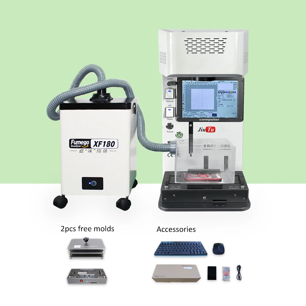 Лазерный ЖК экран с задней крышкой отдельный аппарат для ремонта стекла