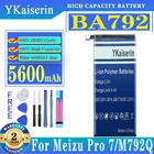 5600 мАч BA792 Новый аккумулятор для телефона Meizu Pro 7 Pro7 M792Q M792C M792H BA791 высокое качество + номер для отслеживания