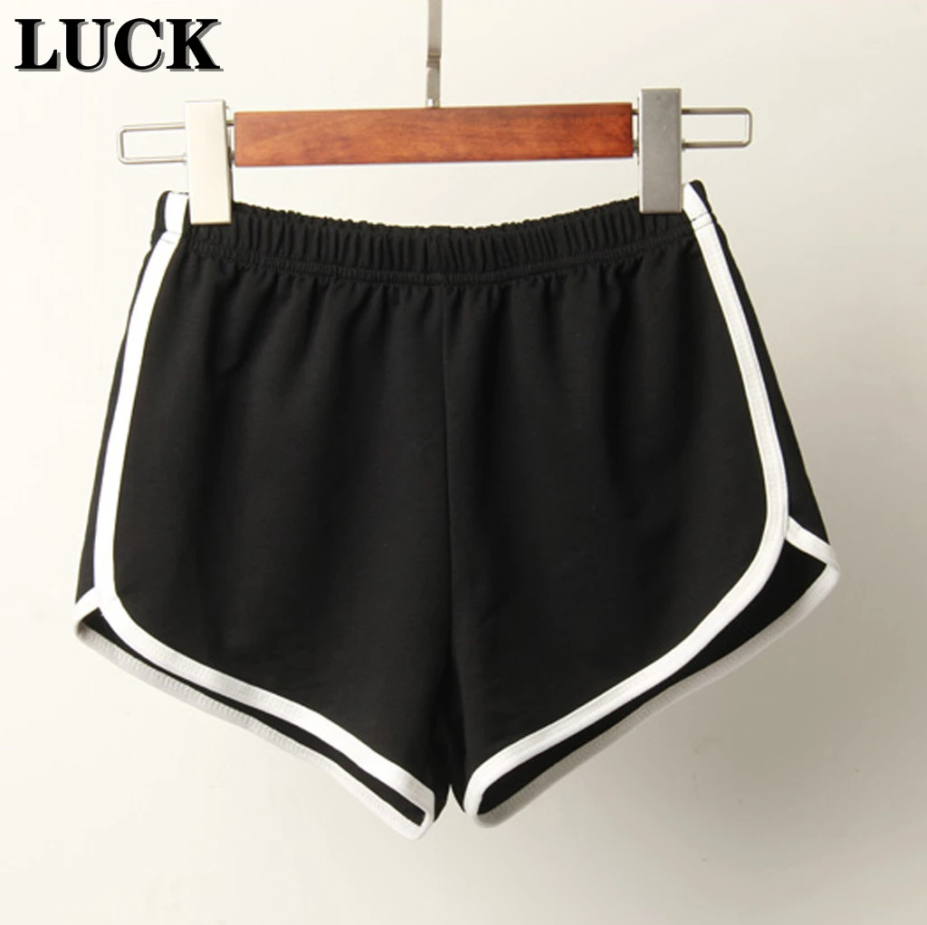 LUCK спортивные шорты женские летние 2020 новые яркие цвета против опорожнения