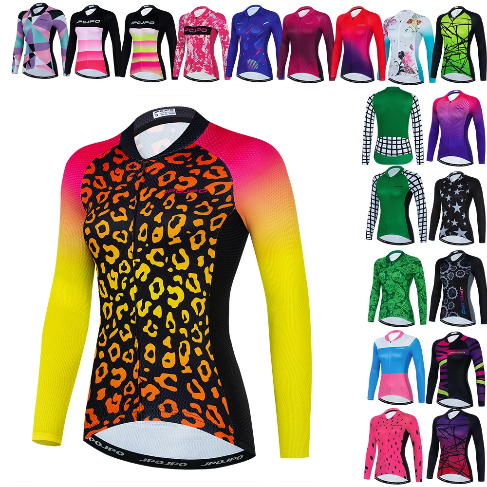 

2022 велосипедная Джерси с длинным рукавом, Женский велосипедный Топ для горного велосипеда, женская рубашка для езды на горном велосипеде, о...