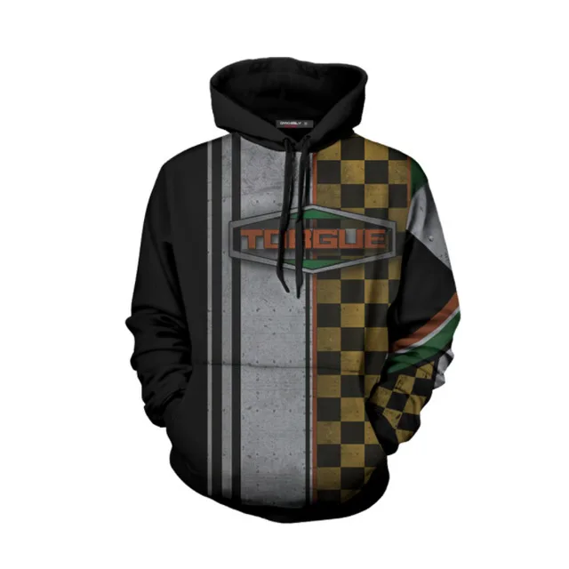 Игра Borderlands Assassin Zer0 толстовки Костюмы для косплея мультфильм 3D с принтом модная мужская и женская спортивная одежда с капюшоном, пальто - Цвет: Черный