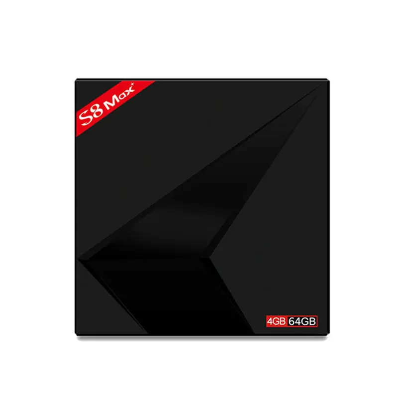 ТВ-приставка S8 Max + Android 9 0 чип Rk3328 4K Hd 4 Гб 64 2 4G/5 ГГц двойной Wifi Смарт (Eu Plug) |