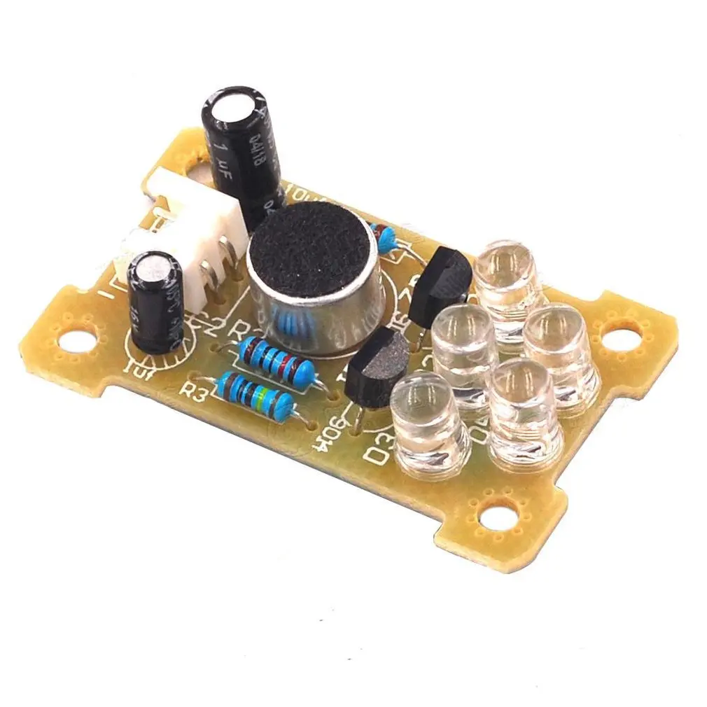 Voice Control 5Mm Green Led Melody Light Electronic Production Kit Diy Fun Parts Module | Компьютеры и офис