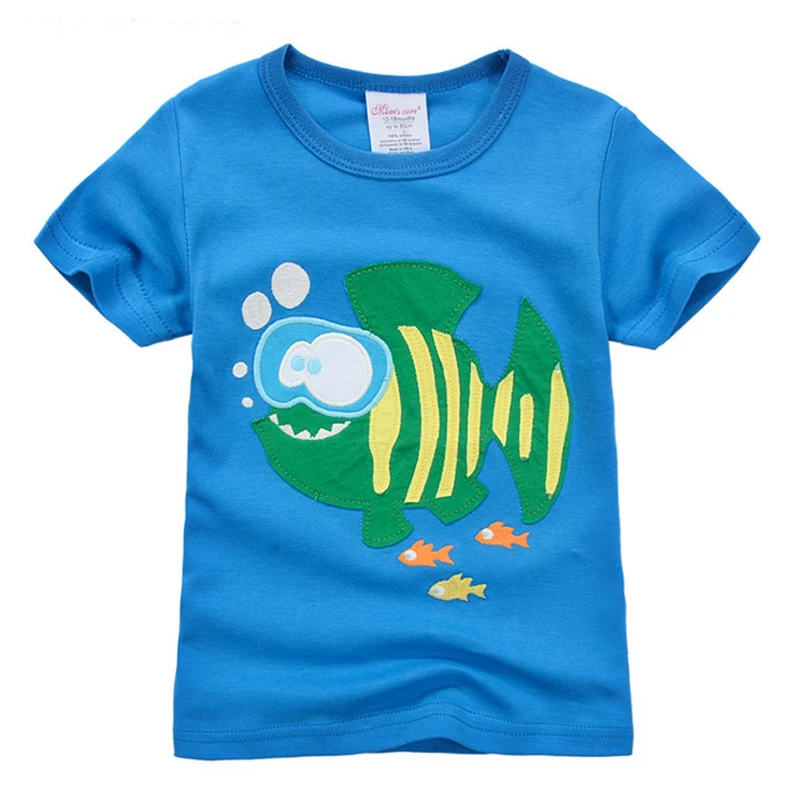Camiseta de dibujos animados Y93 para ni&ntilde;os, de manga corta Camiseta de algod&oacute;n, sudadera deportiva transpirable de manga corta-2