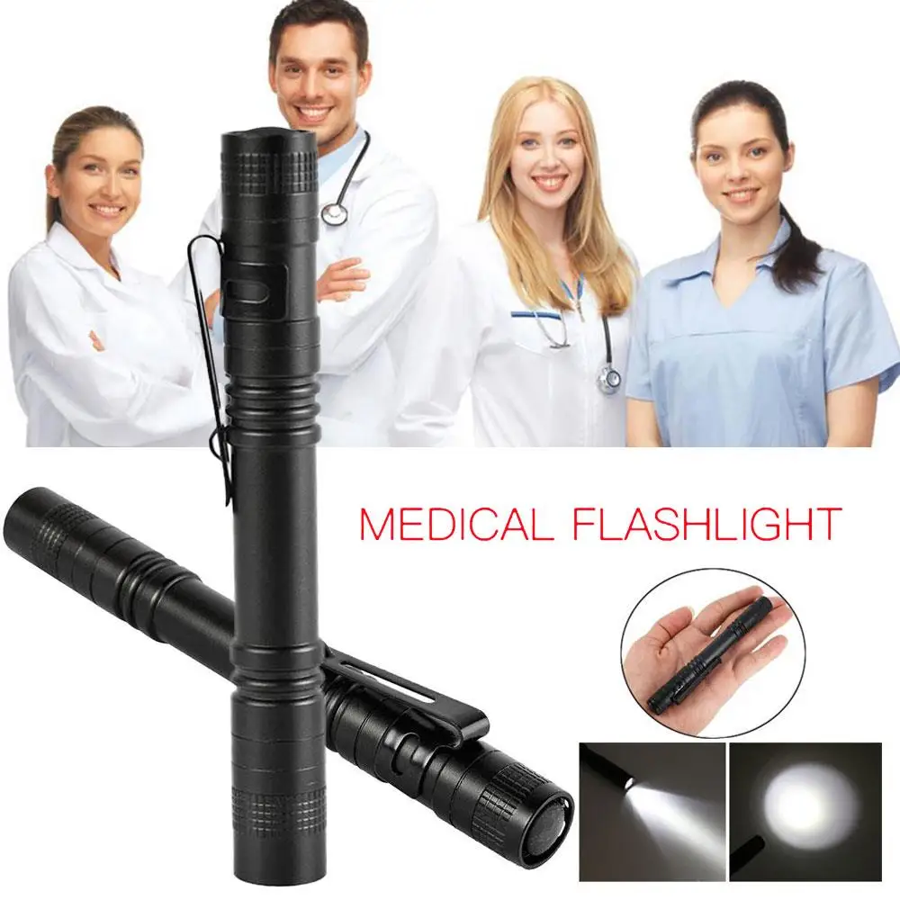 

50LM 2W Energy Saving Long Light Weight LED Flashlight Torch Super Bright Flashlight Self Defence Hiking Camping Outdoor