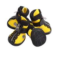 spring summer pet dog shoes casual anti slip boots footwear thick warm for small dogs booties pet products chihuahua dog socks