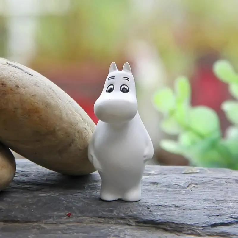 Фигурка героя мультфильма бегемот милая аниме коллекционная игрушка сделай сам