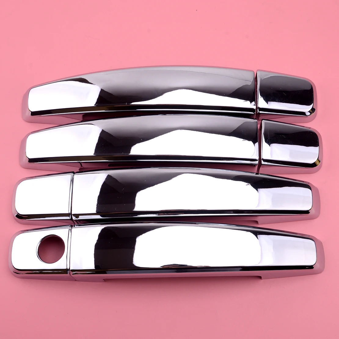 8 шт./компл. наружная накладка на дверную ручку хромированный АБС пластик