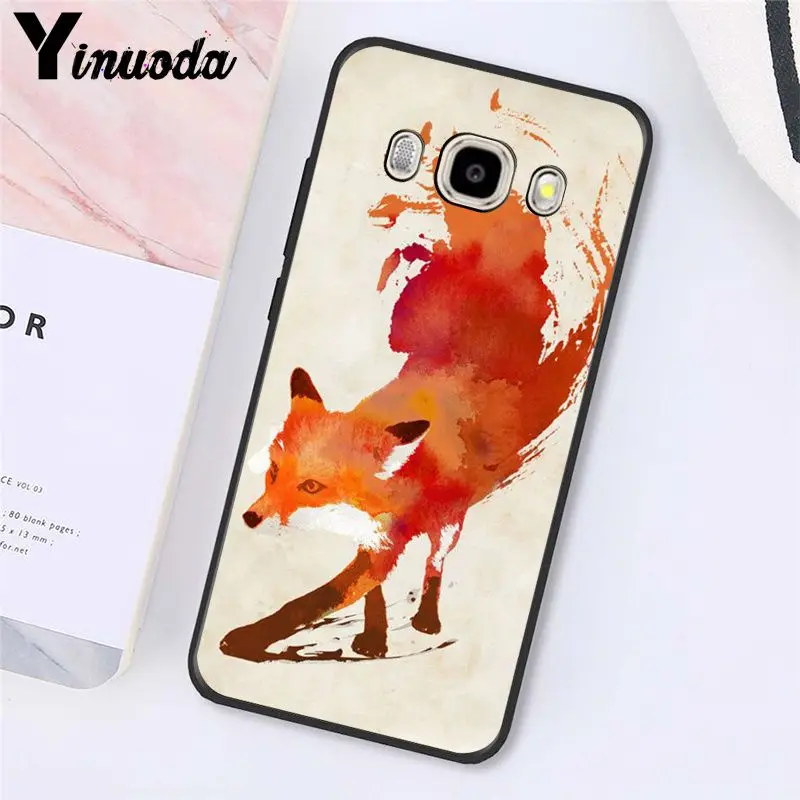 Чехол для телефона Yinuoda с изображением лисы Samsung Galaxy J7 J6 J8 J4 J4Plus DUO J7NEO J2 J5 Prime |