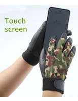 free shipping touch screen outdoor sports winter fishing hiking driving moto anti slip sweat gloves fishing gloves