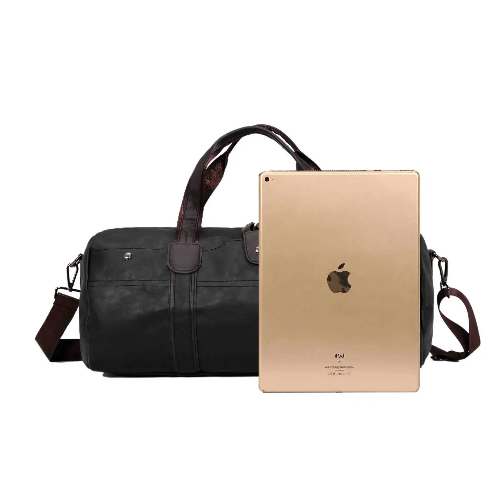 

Weekender Oil Wax Leather Handbags Men Travel Duffel Bag male Vintage Portable Shoulder Bags Casual Carry Shoulder Bag Fashion
