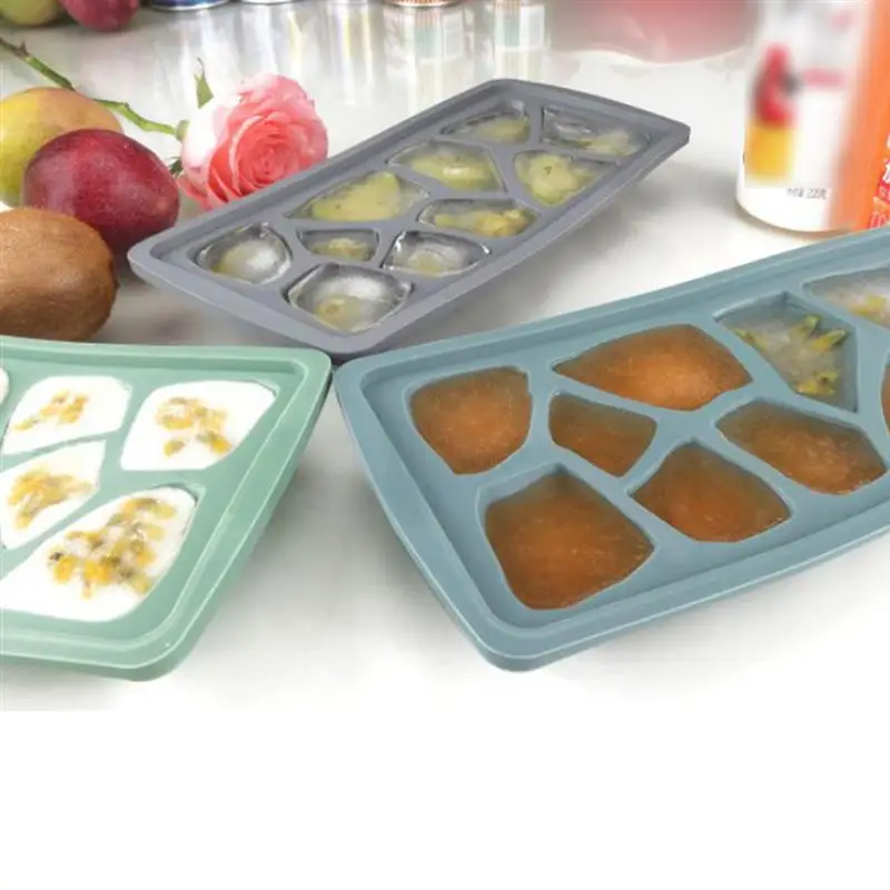 2 шт. в форме камня замороженный кубик льда форма для холодильника коробка сетка