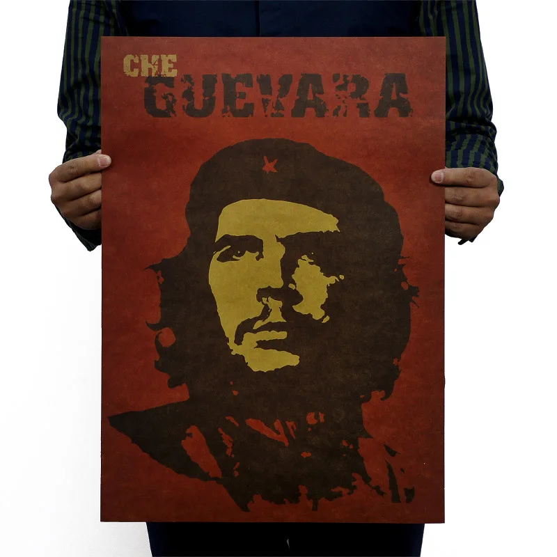 Винтажная крафт-бумага Ernesto Guevara классический кинопостер карта школьный декор