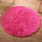 Домашний декор, Мягкий Нескользящий напольный коврик для ванной и спальни, коврик для йоги, плюшевый круглый коврик для пола, пазл, коврик для ванной, коврики, подушка