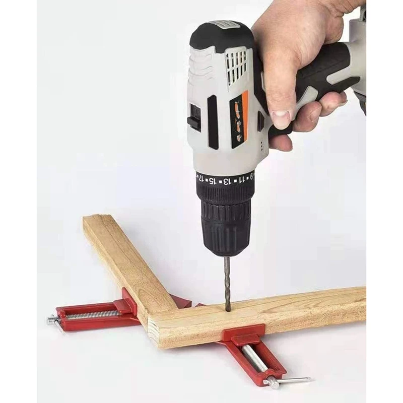 

4 Pack Right Angle Clamp Multifunctional 90 Degree Woodworking Right Angle Clamp Craft DIY, Frame Clamp, Glass Holder