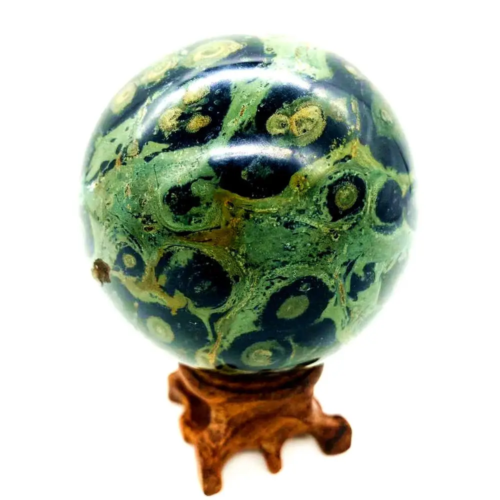 Большой размер натуральный камень полированный Kambaba Сфера из яшмы каменные