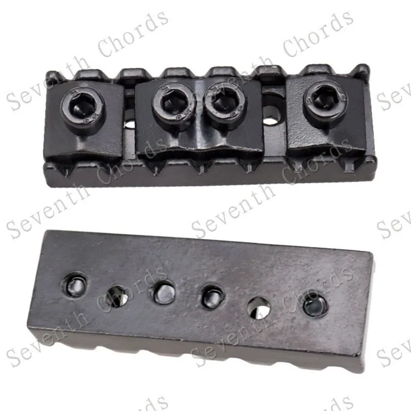 Набор из 7 струн электрогитары фиксирующая гайка для тромоло-мостов двойная