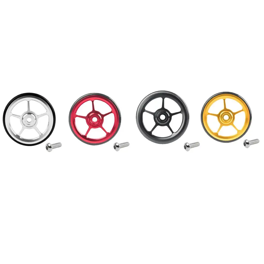 

Lightweight Folding Bike Easy Wheels Modified Easywheel for