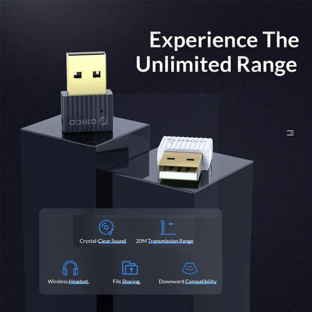 

Bta-508 Usb Bluetooth Adapter 5.0 Computer Free Laptop For Pc Transmitter Receiver Speaker Drive Mouse M5z5