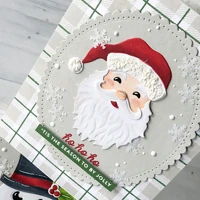 christmas santa claus metal cutting dies for scrapbooking stencils photo card decorative paper diy template craft dies cut 2019
