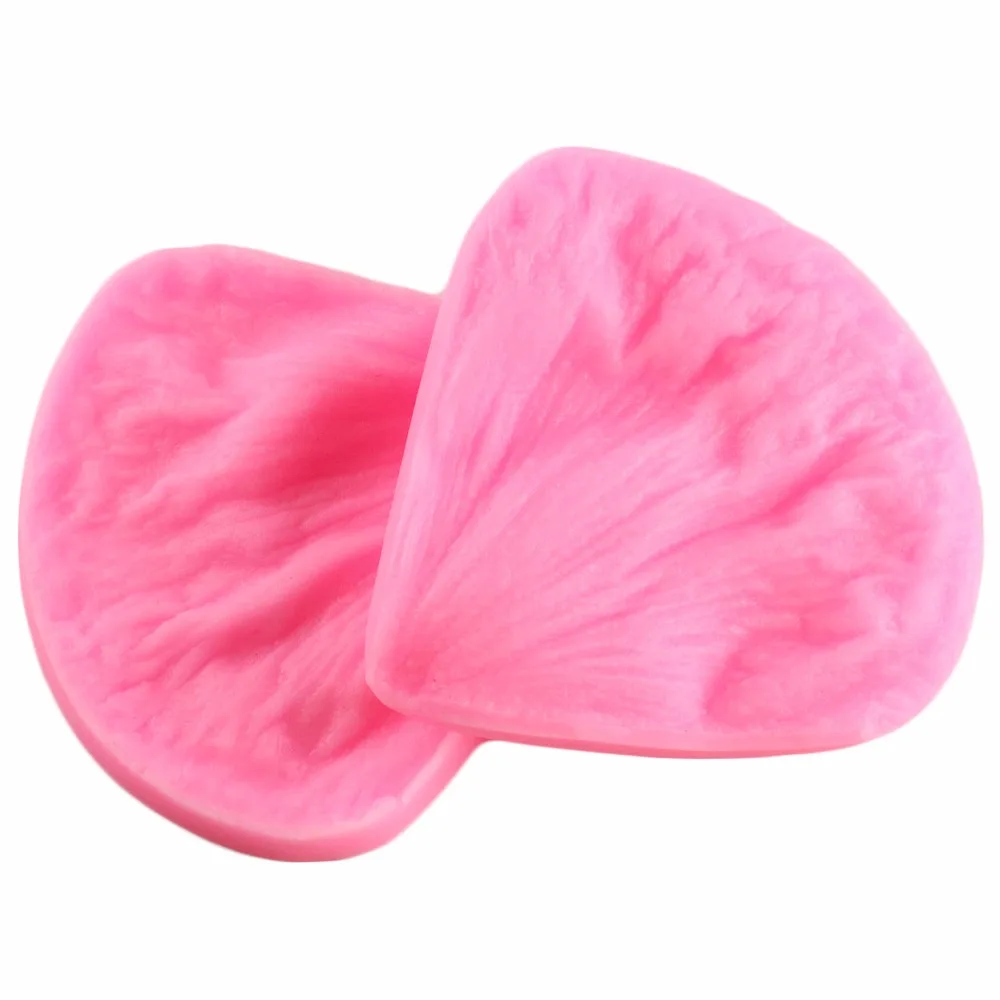 3D лепестки пиона цветок силиконовая форма рельефная фотоформа кекс шоколад